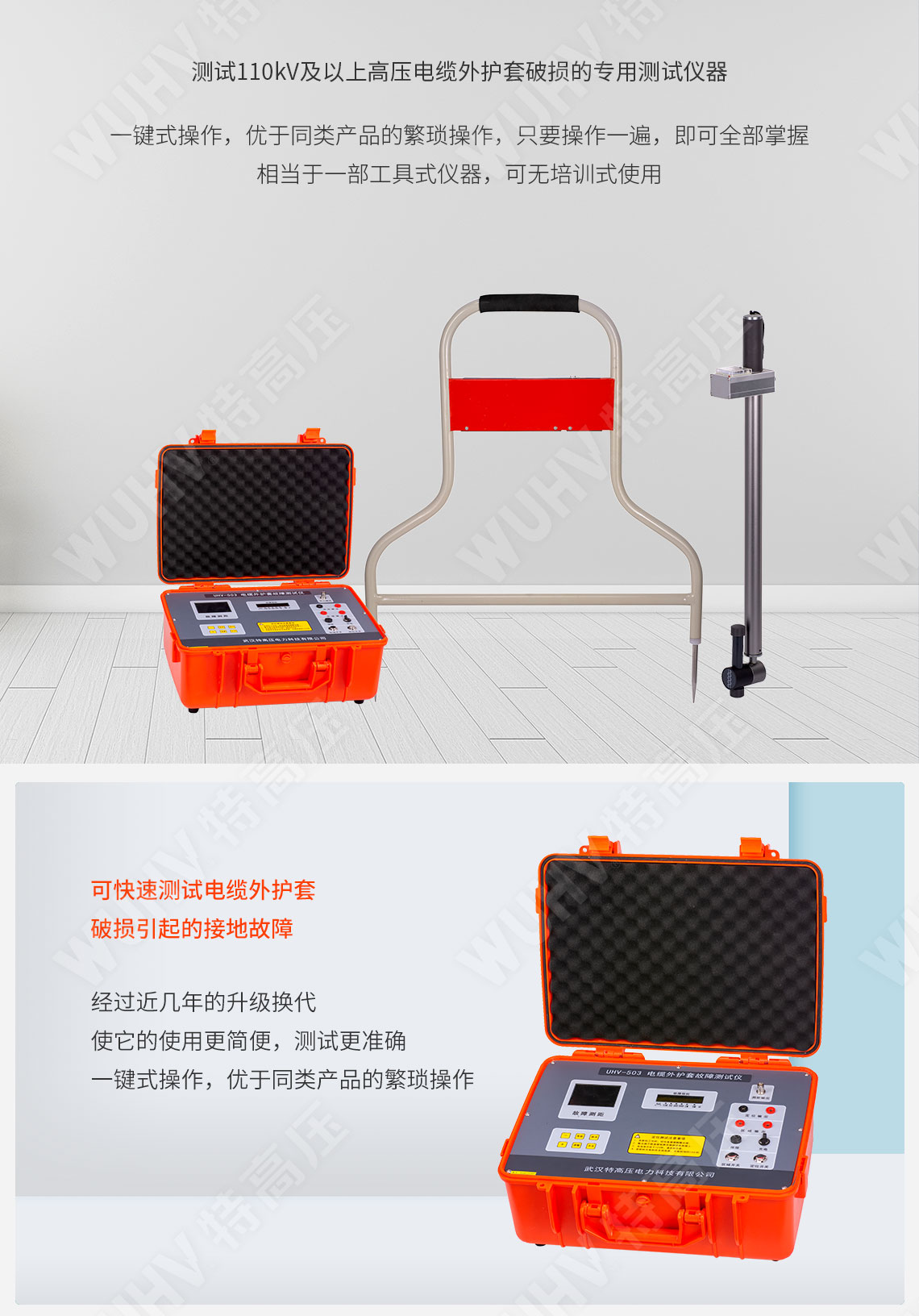 HTDS-V 帶電電纜識(shí)別儀(圖2)