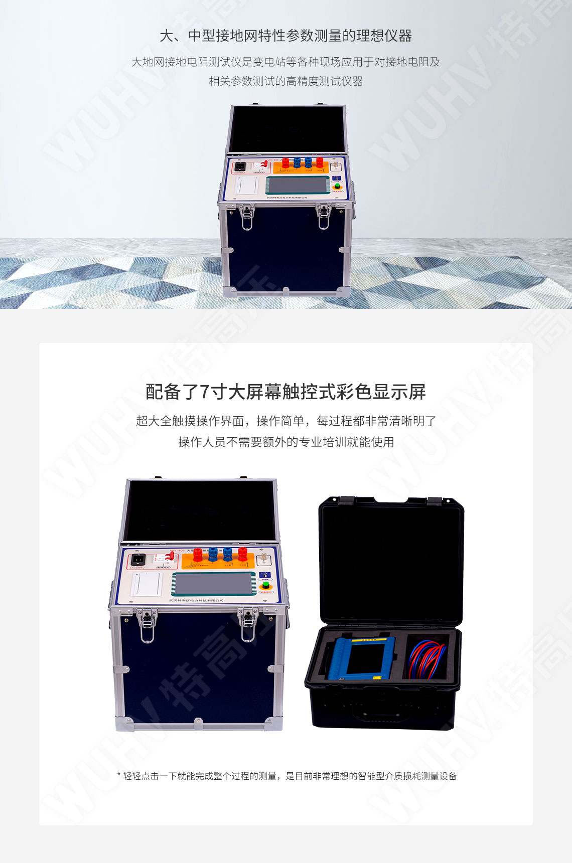 大型地網(wǎng)接地電阻測試儀