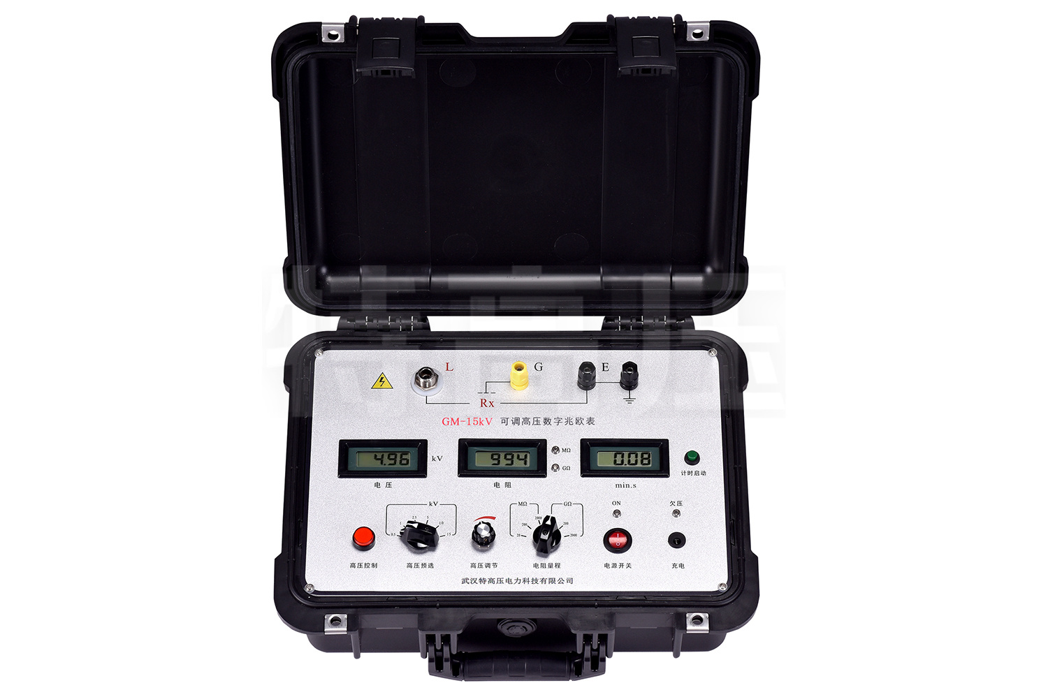 GM-15kV 可調高壓數字兆歐表